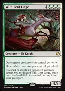 MTG - WILT-LEAF LIEGE - Modern Masters 2015 (R) - Image 1