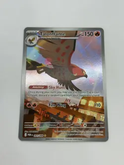 Pokemon Talonflame 091/088 91 English NM Perfect Order Mega Evolution IR - Image 2