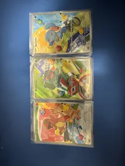 Pokemon TCG: First Partner Illustration Collection - Kanto Set - 037, 038, 039 - Image 1