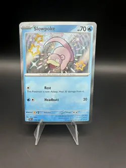 Slowpoke 116/091 Scarlet & Violet Paldean Fates Holo Shiny Rare NM Pokemon TCG - Image 1