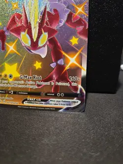 Toxtricity VMAX SV113/SV122 Holo Rare VMAX Shining Fates Shiny Vault Pokemon - Image 4