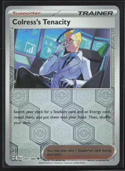 Pokemon TCG Colress's Tenacity 057/064 Shrouded Fable - Reverse Holo NM - Image 3