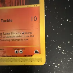 Slugma 98/144 Skyridge Common Reverse Holo 50 HP Pokemon TCG English - Image 5