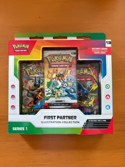 Pokemon TCG First Partner Illustration Collection Series 1 Box Brand New Sealed - Image 1