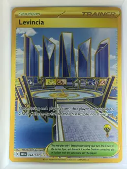 Levincia 244/182 SV10: Destined Rivals Hyper Rare Holo Near Mint - Image 1
