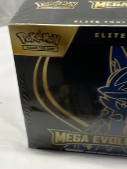 Pokemon TCG: Mega Evolution - Lucario Elite Trainer Box See Description - Image 2