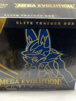 Pokemon TCG: Mega Evolution - Lucario Elite Trainer Box See Description - Image 3