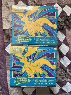 2x Pokemon TCG Ascended Heroes Pokemon Center ETB Brand New & Sealed - Image 1