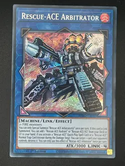 Yu-Gi-Oh! - Brust Protocol - Rescue-ACE Arbitrator BPRO-EN051 Secret Rare - Image 1