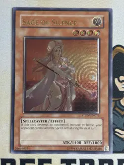 Sage of Silence STON-EN015 Ultimate Rare Unlimited YuGiOh! EURO LP - Image 3