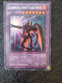 Elemental HERO Flare Neos DPI-EN013 Ultimate Rare YuGiOh 1800 - Image 1