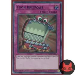 Yugioh Toon Briefcase DLC5-EN080 Blue Ultra Rare 1st Edition NM - Image 1