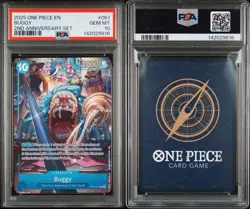 Buggy OP09-051 - One Piece 2nd Anniversary English Version - PSA 10 - Image 3
