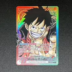 One Piece Monkey D Luffy OP01-003 Leader Parallel Romance Dawn - Image 1