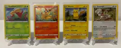 2022 Pokemon McDonalds Promo 4 Card lot Holo (See Desc for card included) - LP - Image 1