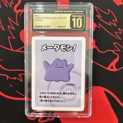 Ditto Old Maid 2019 Japanese Pokemon Card CGC Pristine 10 - Image 1