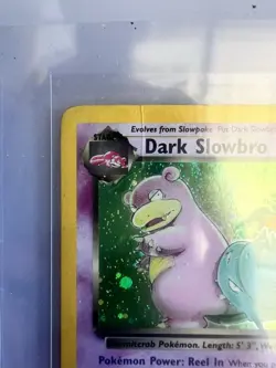 Pokemon Dark Slowbro Team Rocket 12/82 60 HP Holo Rare Unlimited English Card - Image 3