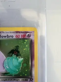 Pokemon Dark Slowbro Team Rocket 12/82 60 HP Holo Rare Unlimited English Card - Image 4