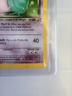Pokemon Dark Slowbro Team Rocket 12/82 60 HP Holo Rare Unlimited English Card - Image 5