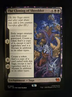 The Cloning of Shredder NM Teenage Mutant Ninja Turtles MTG FREE SHIPPING - Image 1