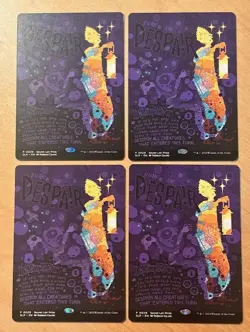 MTG Magic the Gathering 1x Force of Despair Borderless Promo Secret Lair NM - Image 1