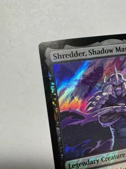 Shredder, Shadow Master *Surge Foil* Commander: TMNT MTG - Image 4