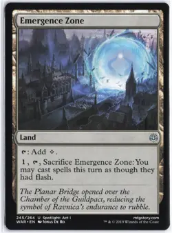 Emergence Zone War of the Spark #245 MTG NM / M Regular - Image 1