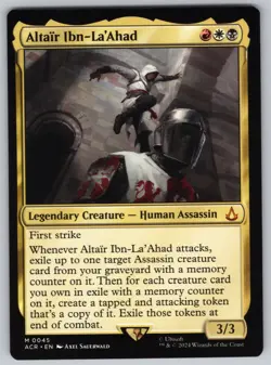 Altair Ibn-La'Ahad M Universes Beyond: Assassin's Creed #45 NM Normal - Image 1