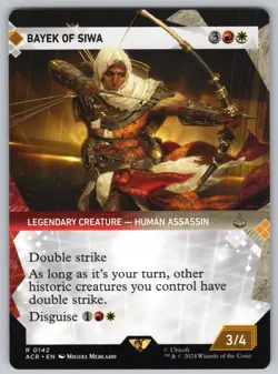 Bayek of Siwa (Showcase) R Universes Beyond: Assassin's Creed #142 NM Normal - Image 1