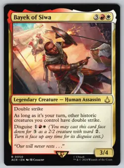 Bayek of Siwa R Universes Beyond: Assassin's Creed #50 NM Normal - Image 1