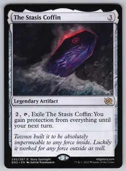 The Stasis Coffin R The Brothers' War #245 NM Normal - Image 1
