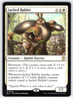 Jacked Rabbit R Commander: Bloomburrow # 9 NM Normal - Image 1