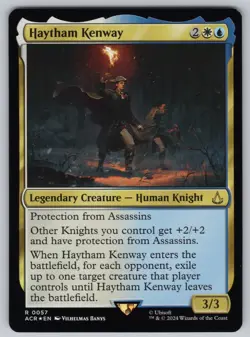 Haytham Kenway R Universes Beyond: Assassin's Creed #57 NM Foil - Image 1