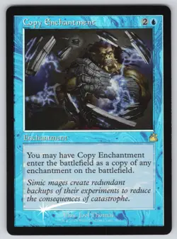 Copy Enchantment (Retro Frame) R Ravnica Remastered #312 NM Foil - Image 1