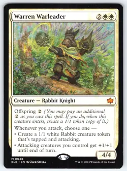Warren Warleader M Bloomburrow # 38 NM Normal - Image 1