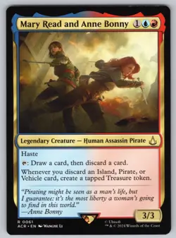 Mary Read and Anne Bonny R Universes Beyond: Assassin's Creed #61 NM Normal - Image 1