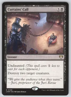 Curtains' Call R Commander Masters #146 NM Normal - Image 1