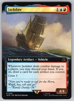 Jackdaw (Extended Art) R Universes Beyond: Assassin's Creed #167 NM Normal - Image 1