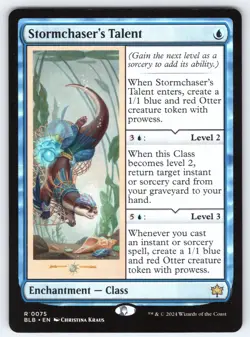 Stormchaser's Talent R Bloomburrow # 75 NM Normal - Image 1