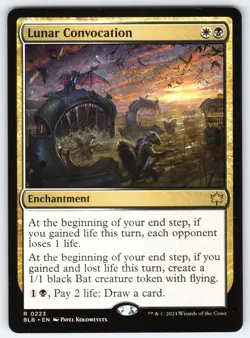 Lunar Convocation R Bloomburrow # 223 NM Normal - Image 1