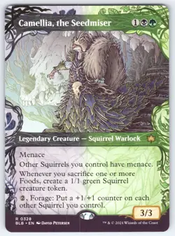 Camellia, the Seedmiser (Showcase) R Bloomburrow # 328 NM Normal - Image 1