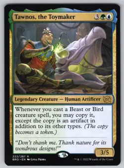 Tawnos, the Toymaker R The Brothers' War #222 NM Normal - Image 1