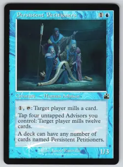 Persistent Petitioners (Retro Frame) C Ravnica Remastered #316 NM Foil - Image 1