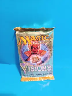 MTG Magic The Gathering Visions Booster Pack *Sealed* WotC 1997 English - Image 2