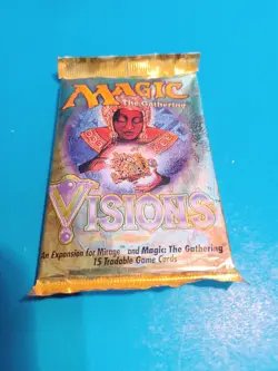MTG Magic The Gathering Visions Booster Pack *Sealed* WotC 1997 English - Image 5