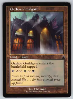 Orzhov Guildgate (Retro Frame) C Ravnica Remastered #406 NM Normal - Image 1