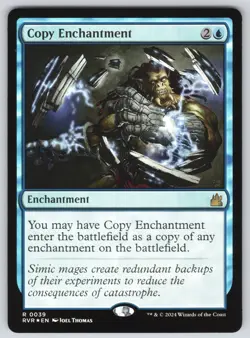Copy Enchantment R Ravnica Remastered #39 NM Foil - Image 1