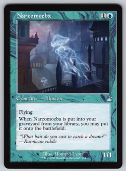 Narcomoeba (Retro Frame) U Ravnica Remastered #451 NM Normal - Image 1