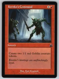 Krenko's Command (Retro Frame) C Ravnica Remastered #336 NM Normal - Image 1