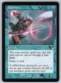 Quicken (Retro Frame) U Ravnica Remastered #318 NM Normal - Image 1